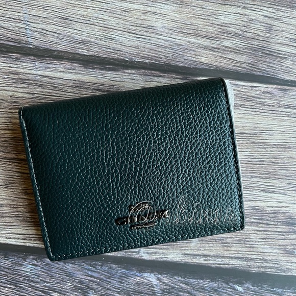 NWT Coach Small Snap Colorblock Interior Leather Wallet - Picture 4 of 4